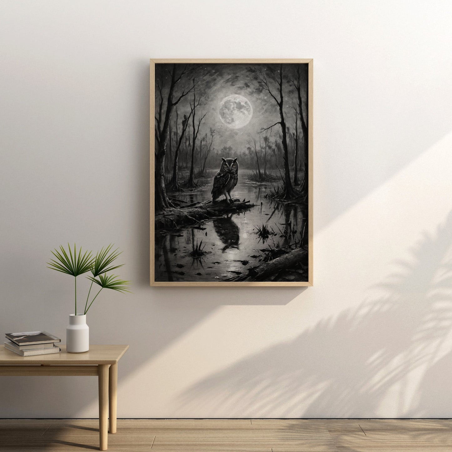 quadros modernos - Impressão artística a carvão