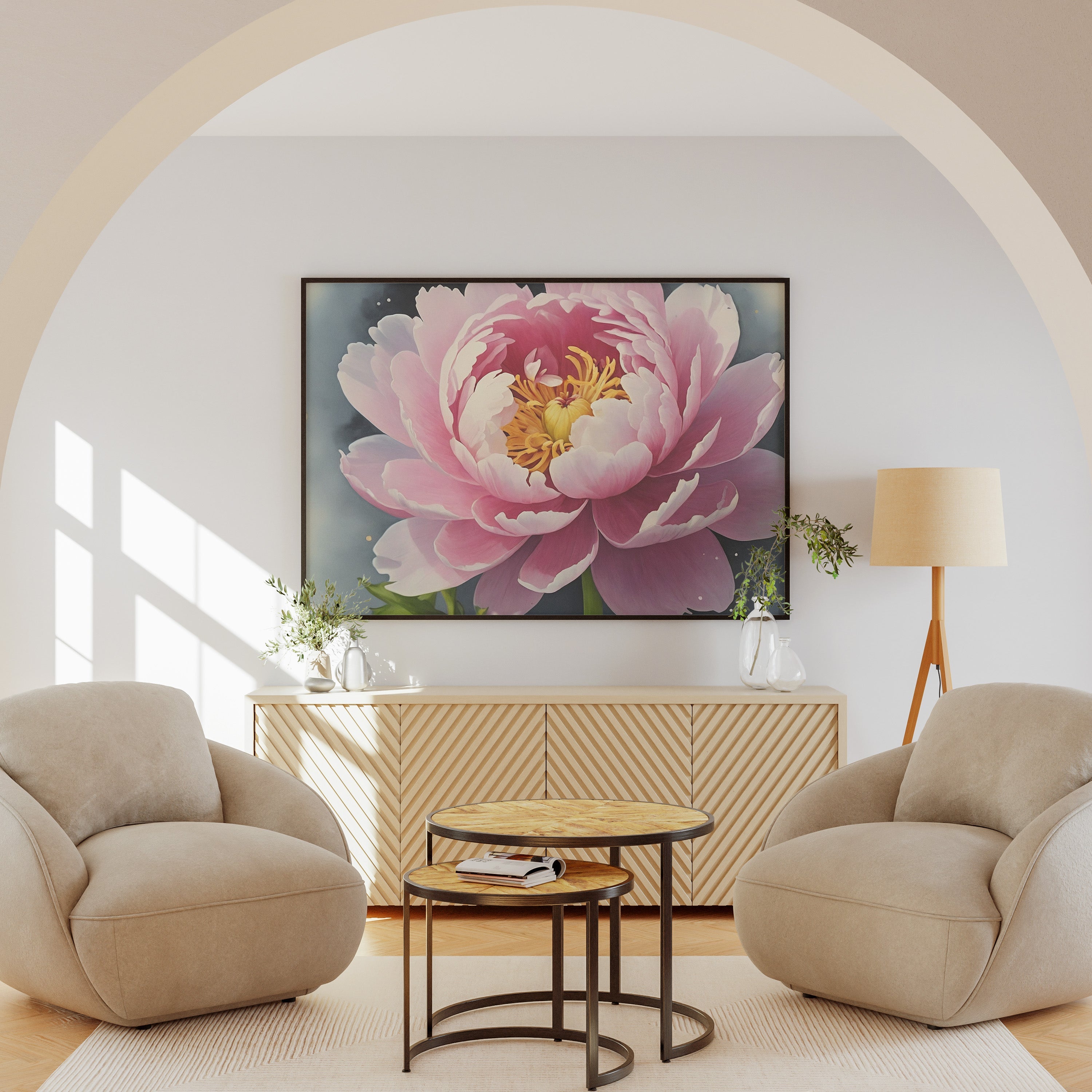 arte de pared - Arte Floral Abstrata