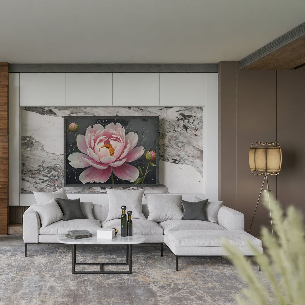 cuadros para sala - Arte Floral Abstrata