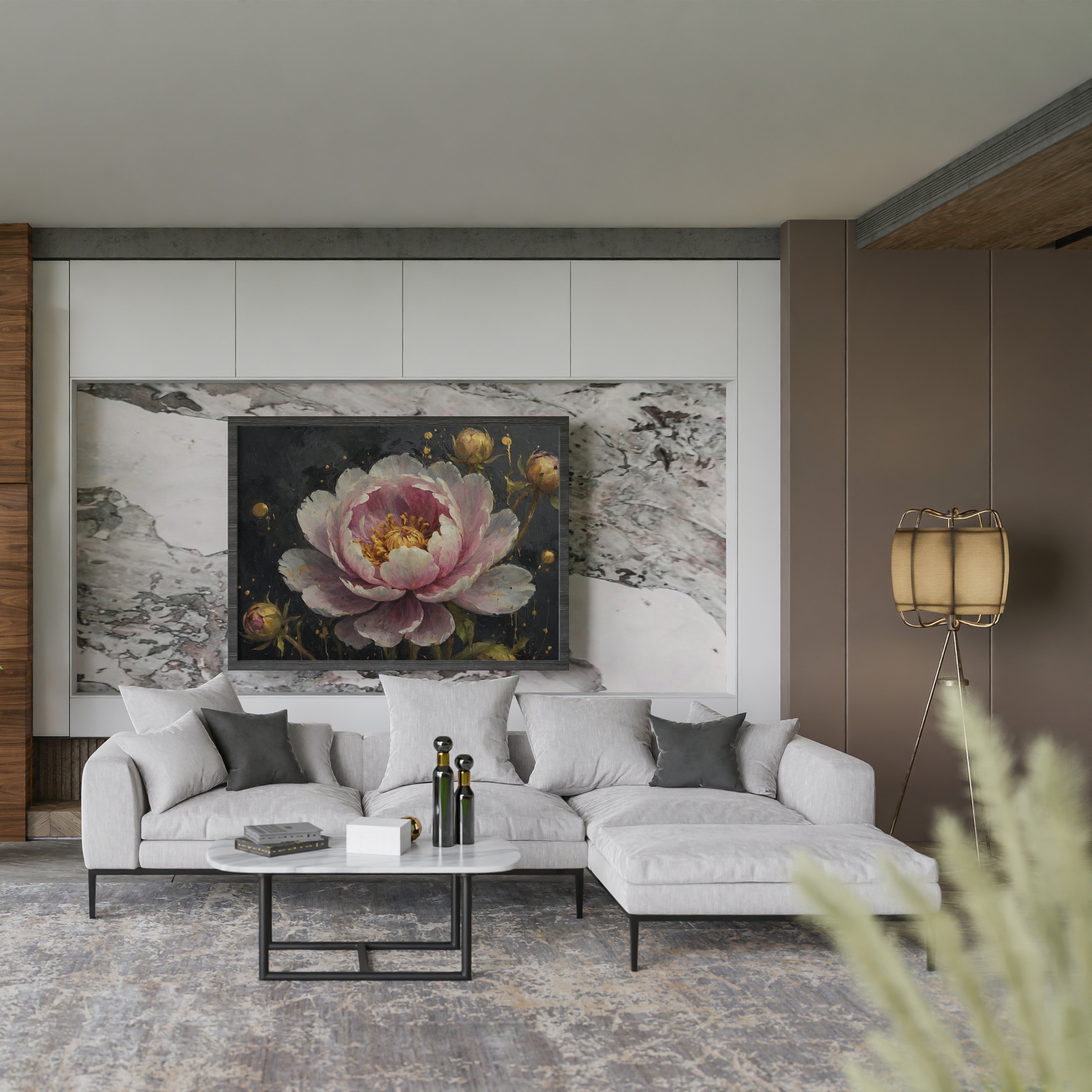 cuadros modernos - Arte Floral Abstrata