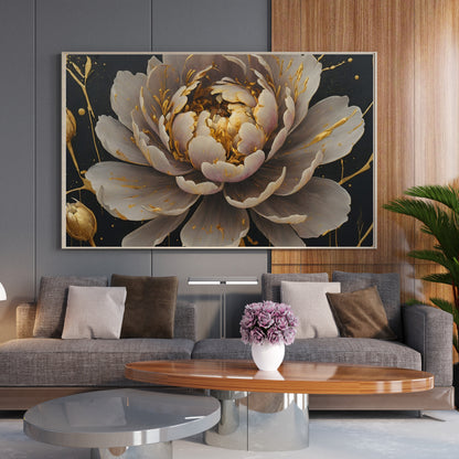 pôsteres decorativos - Arte Floral Abstrata