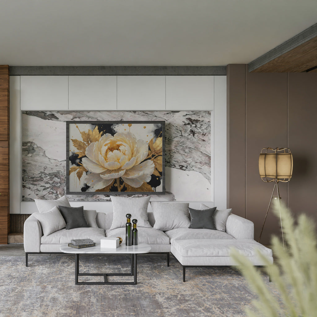 impresión en tela - Arte Floral Abstrata