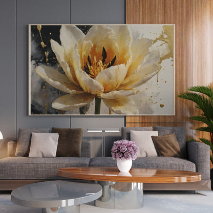 pôsteres decorativos - Arte Floral Abstrata