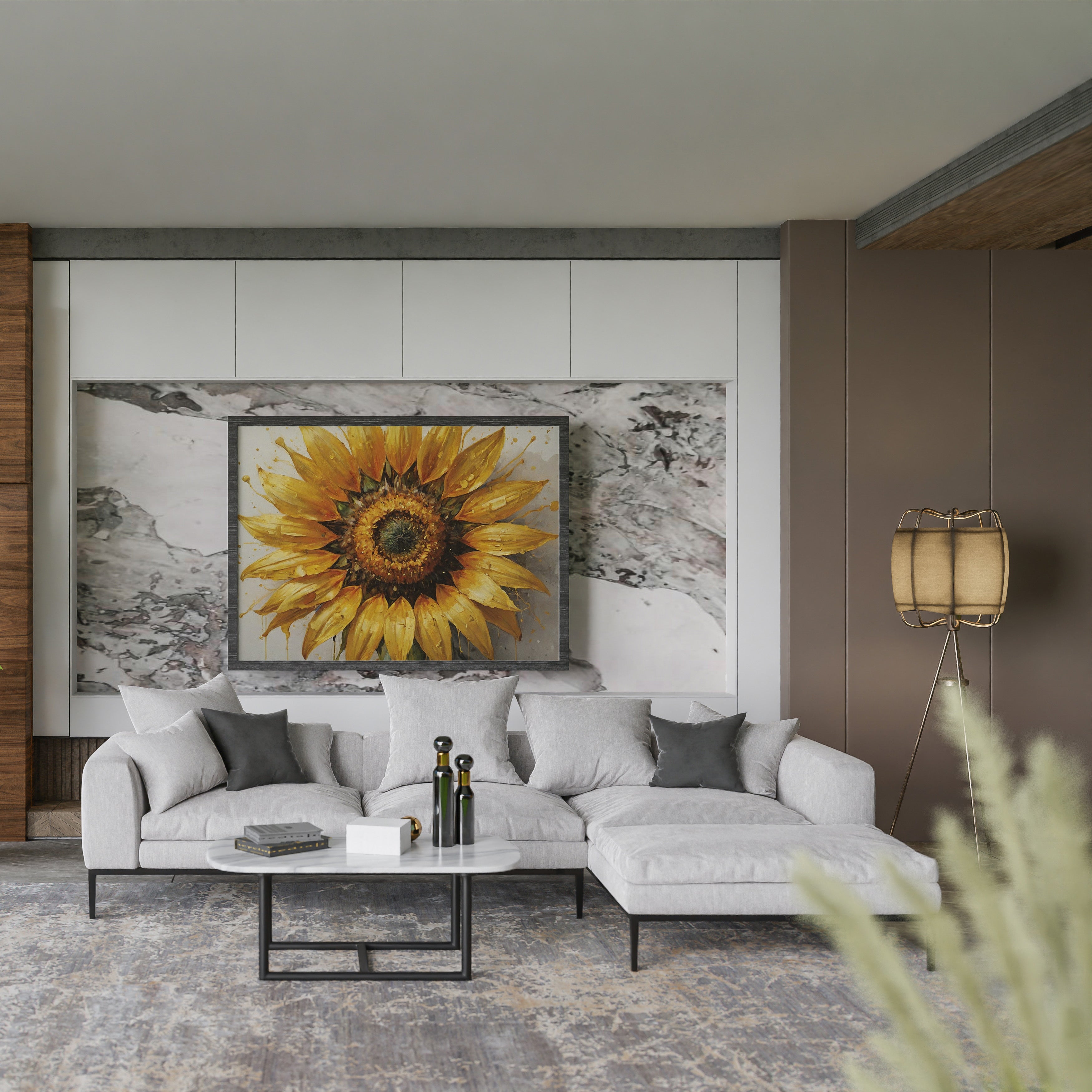 cuadros minimalistas - Arte Floral Abstrata