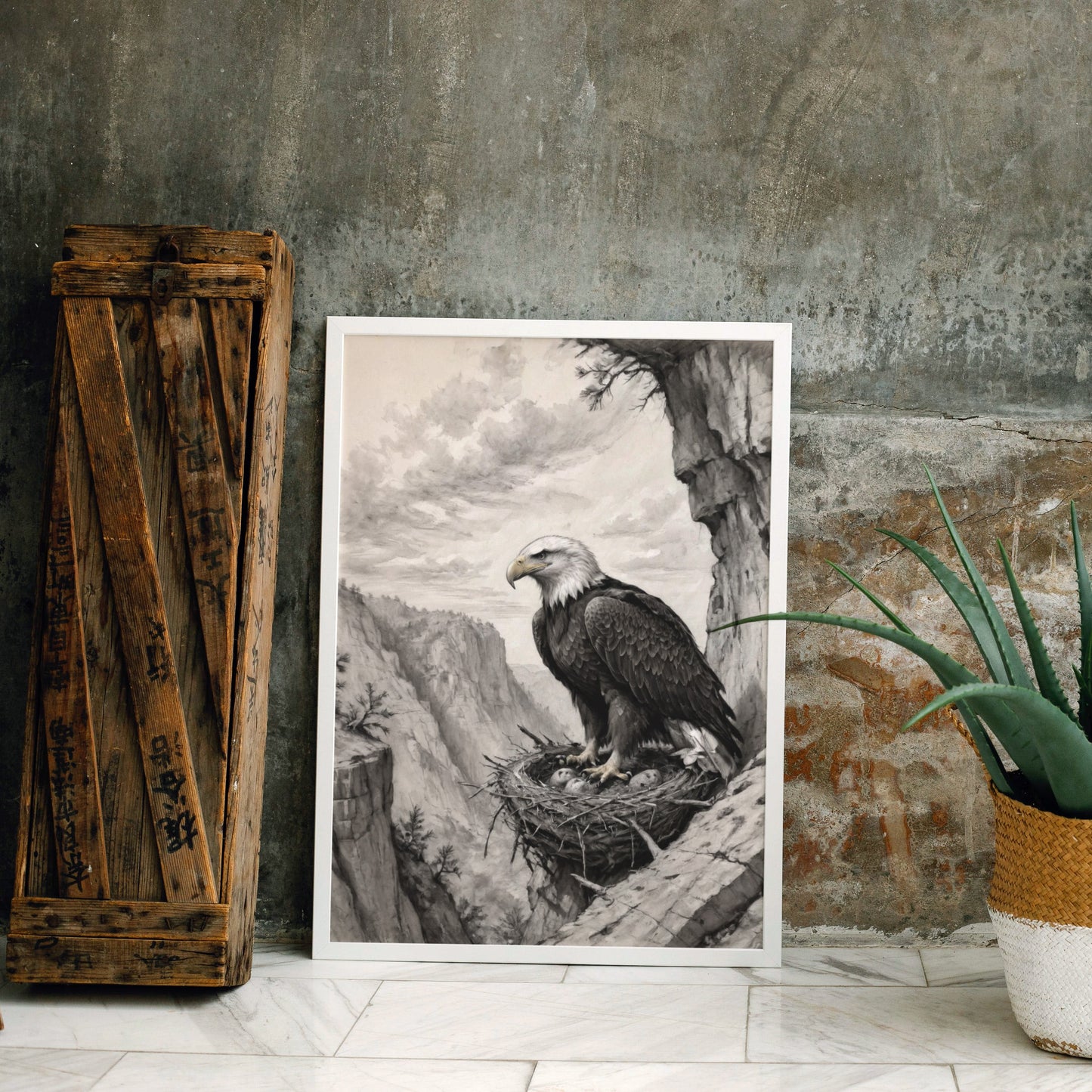 quadros para quarto - Impressão de arte em carvão