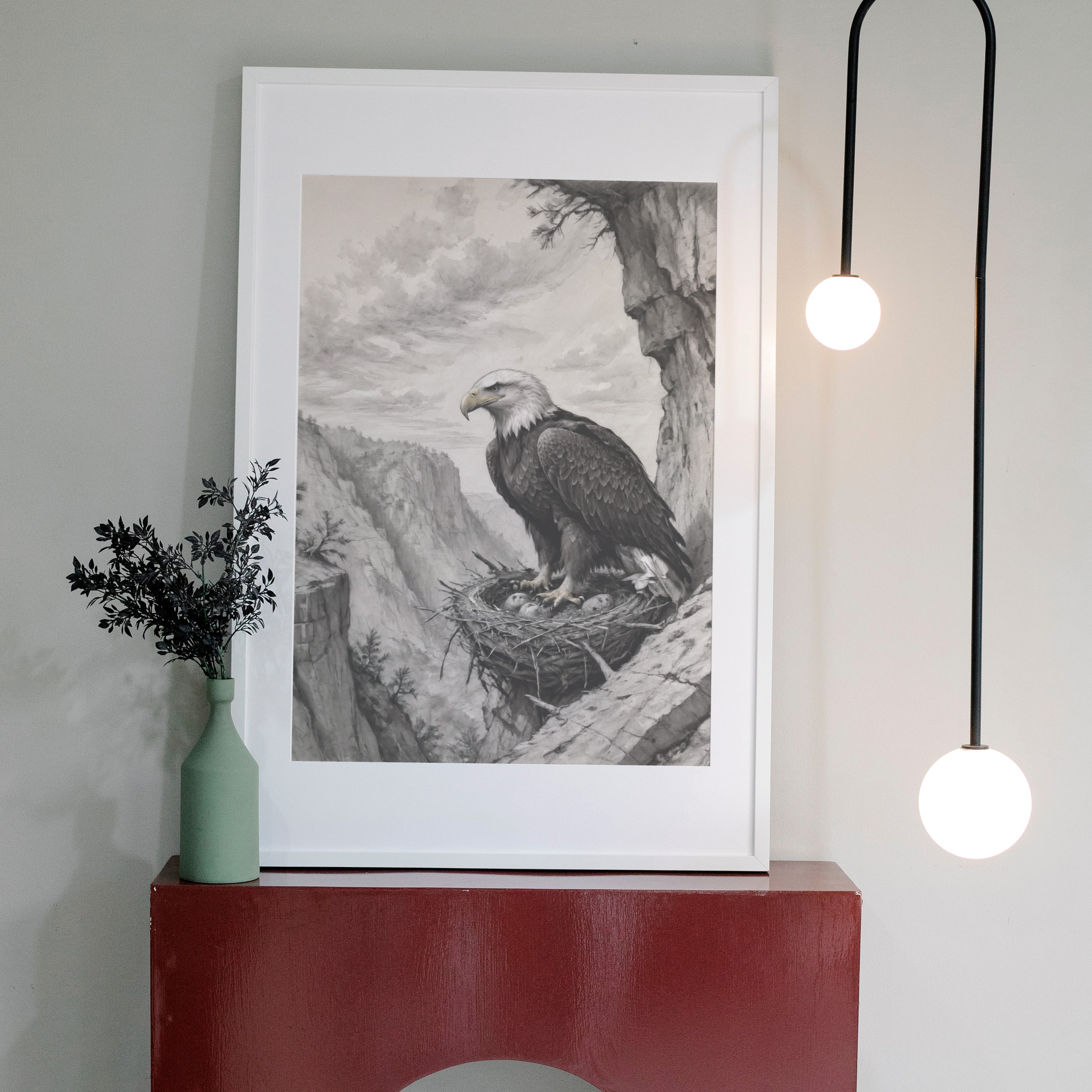 cuadros para cuarto - Impresión de arte en carvão