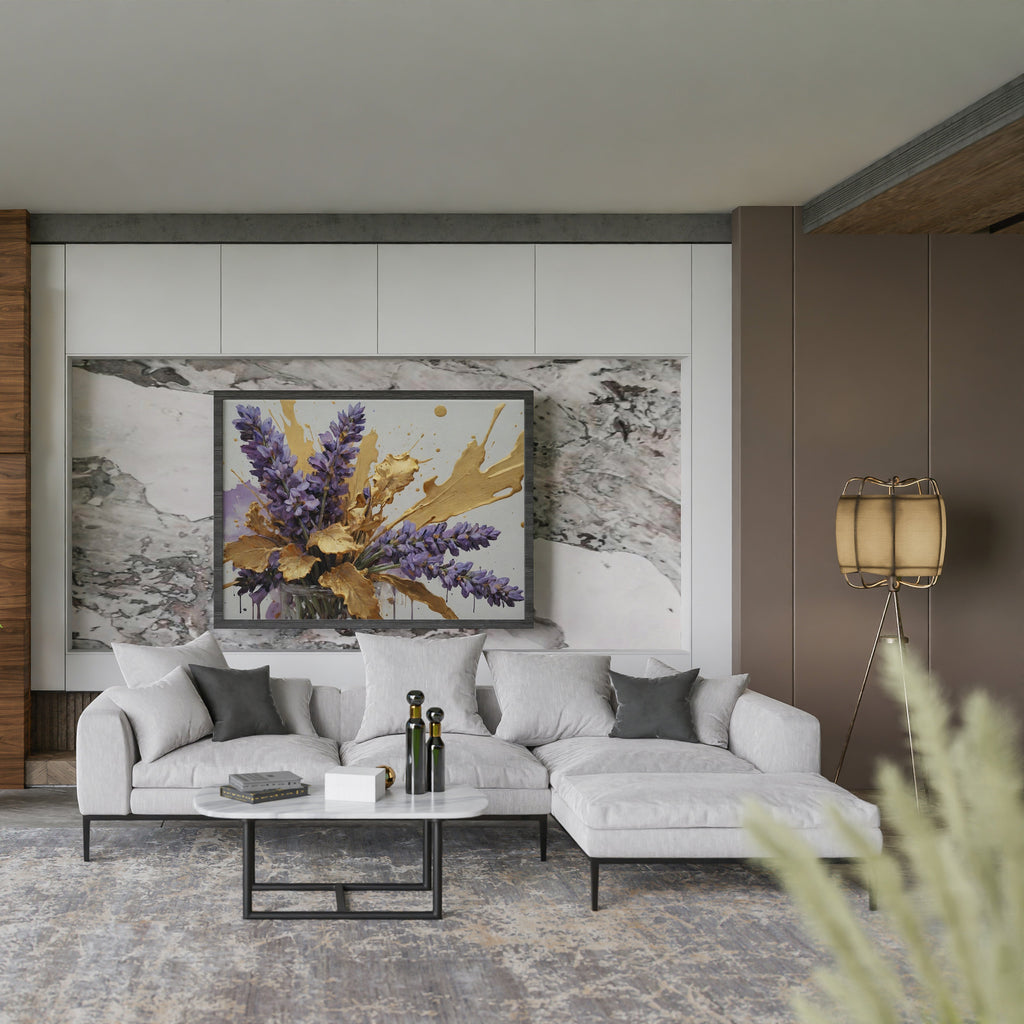 cuadros escandinavos - Arte Floral Abstrata