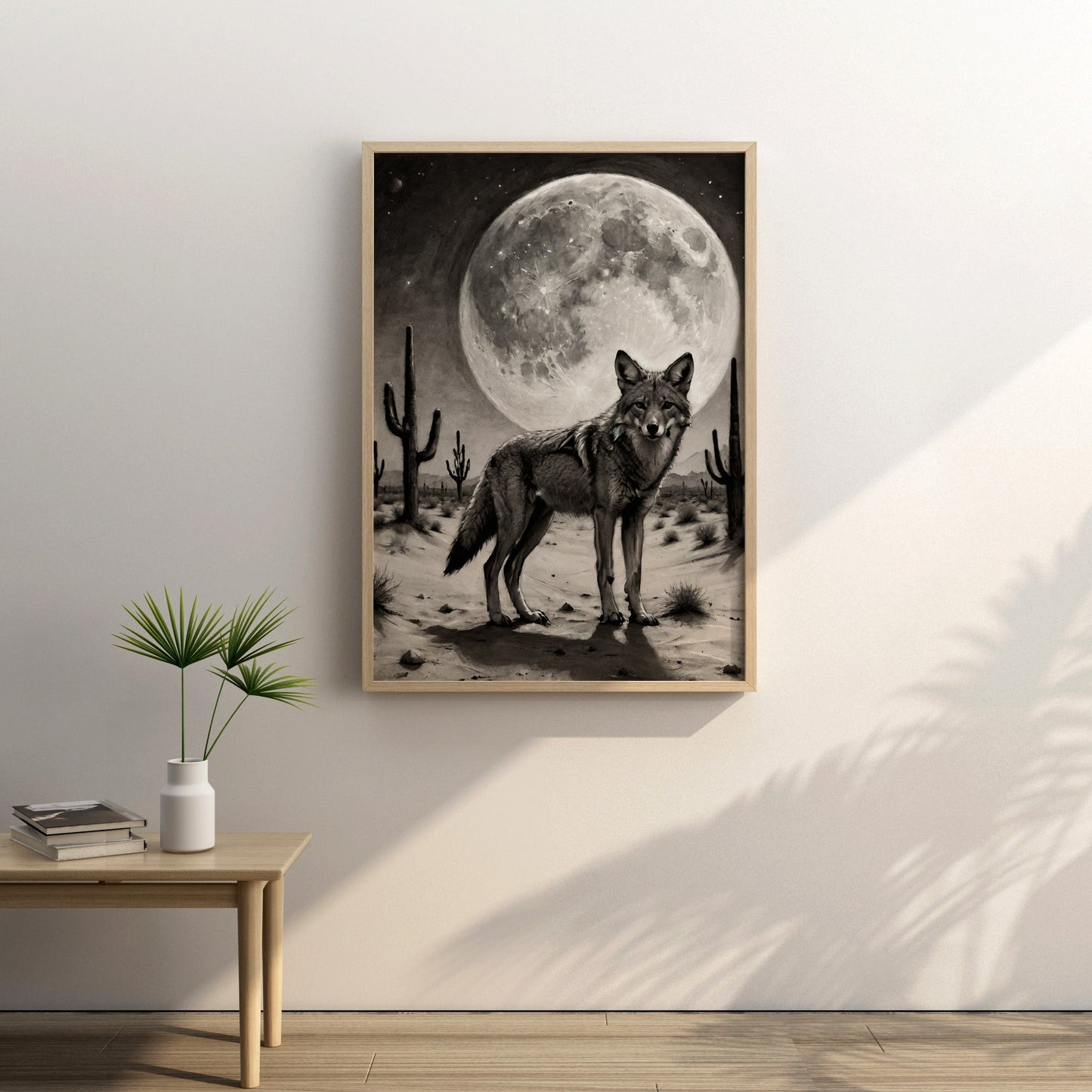 decoração de parede - Impressão artística a carvão