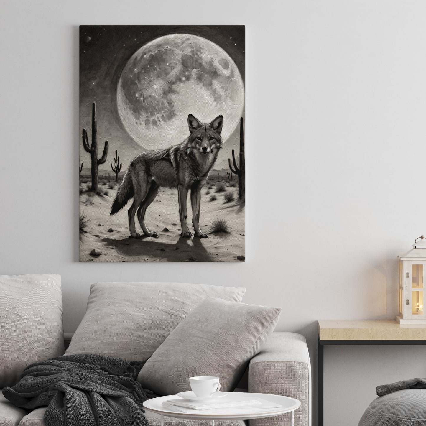 decoração de parede - Impressão artística a carvão