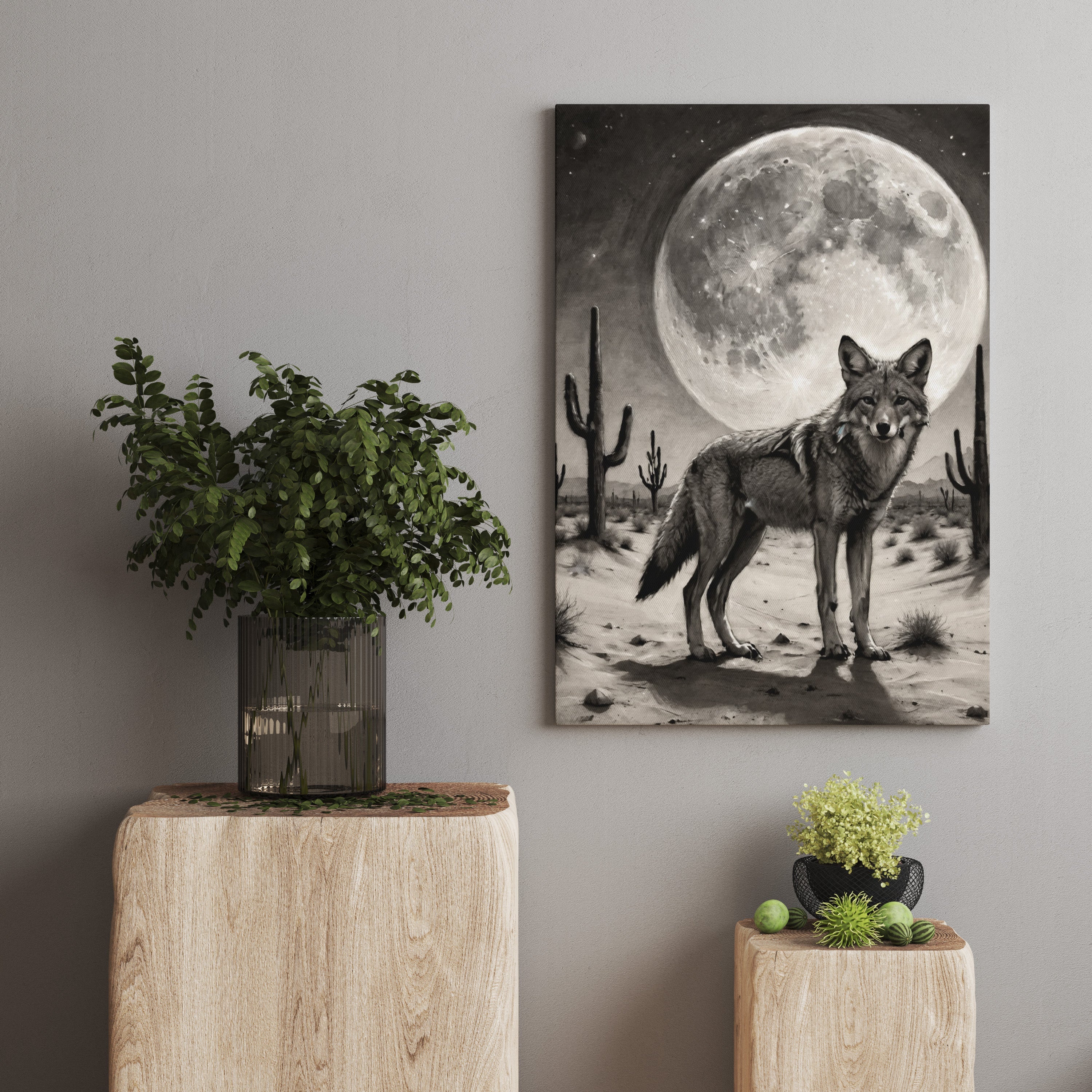 decoración de pared - Impresión artística a carvão