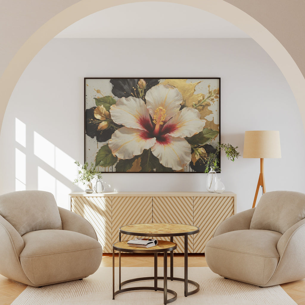 arte digital para imprimir - Arte Floral Abstrata