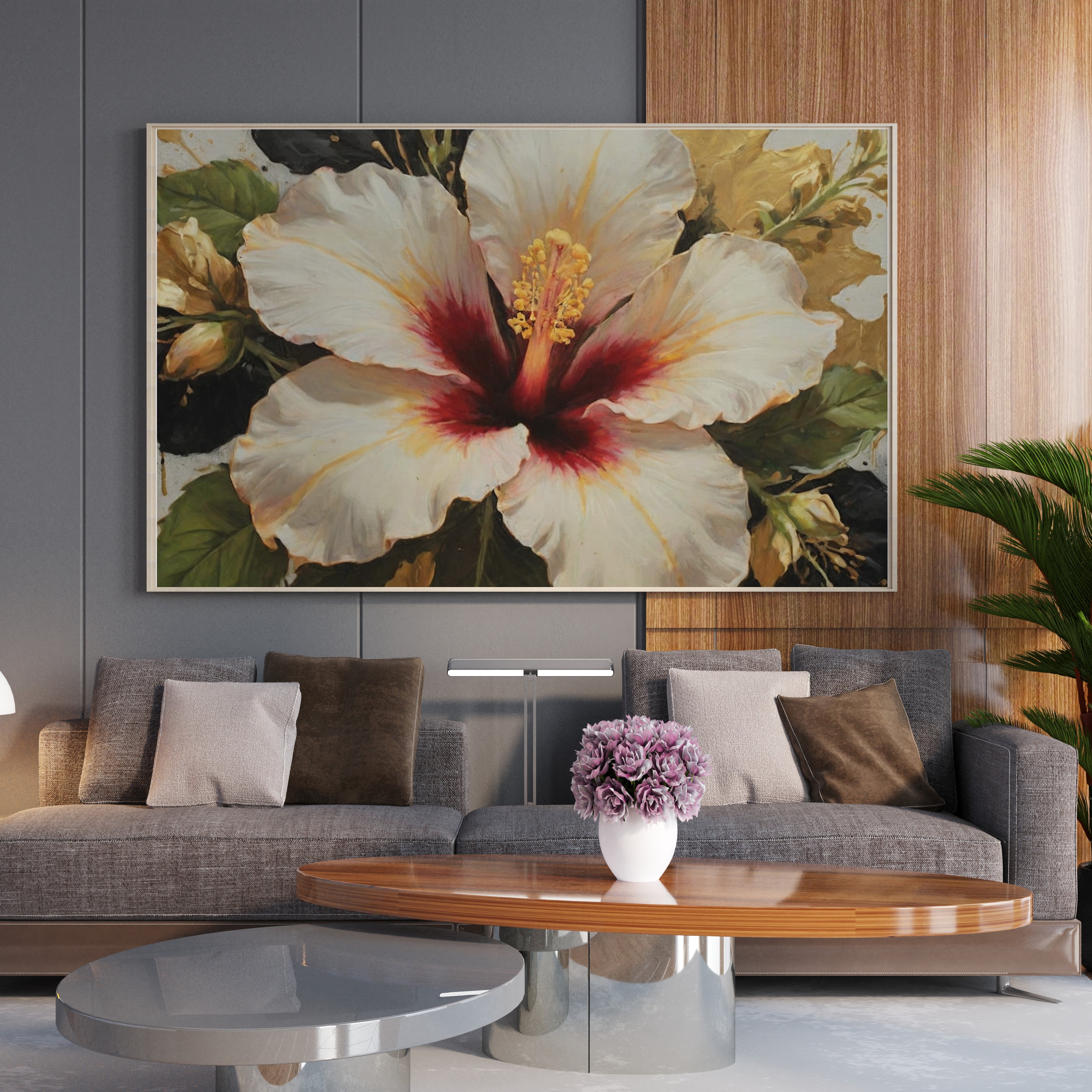 arte digital para imprimir - Arte Floral Abstrata