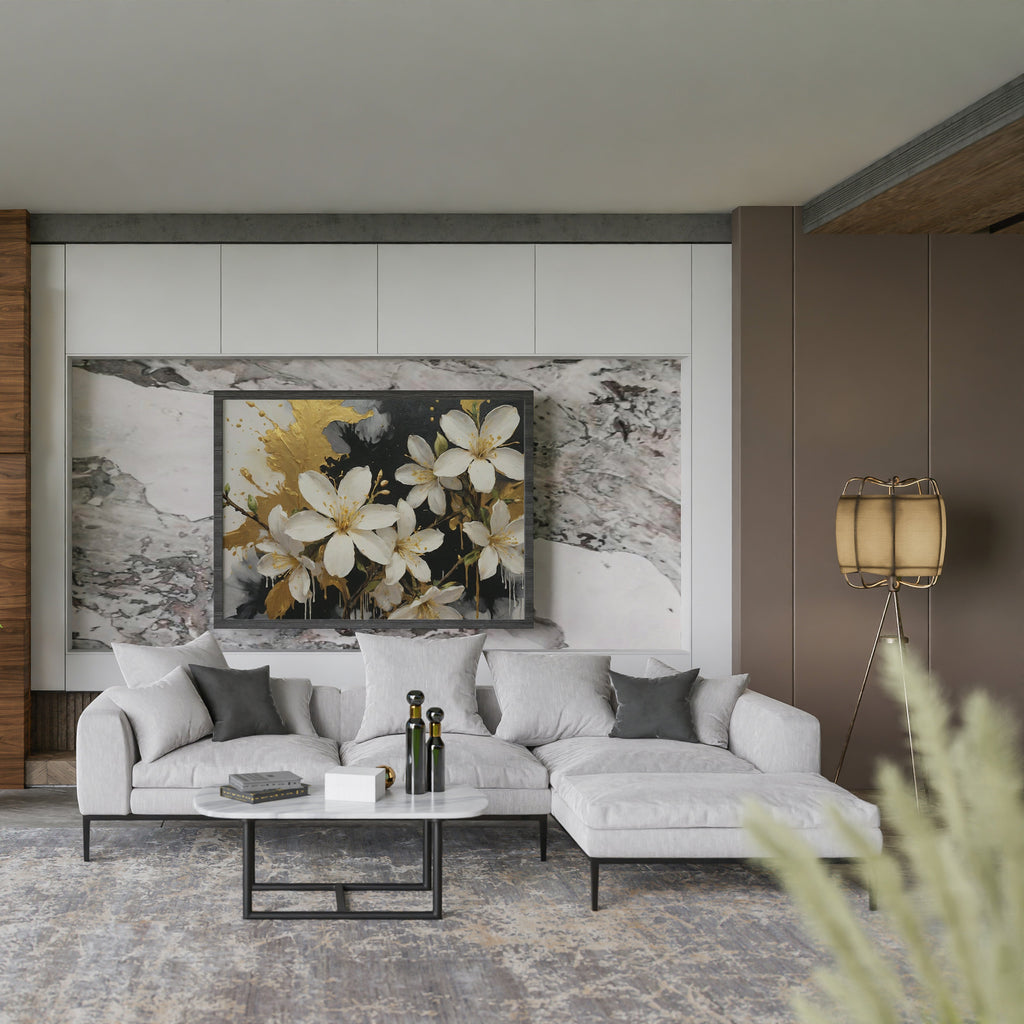 estampados decorativos - Arte Floral Abstrata