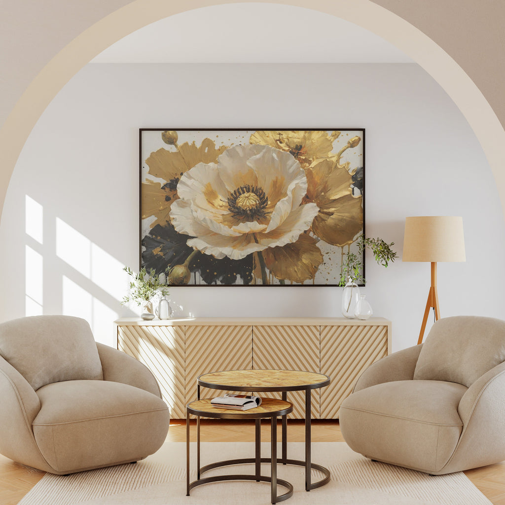 cuadros para cocina - Arte Floral Abstrata