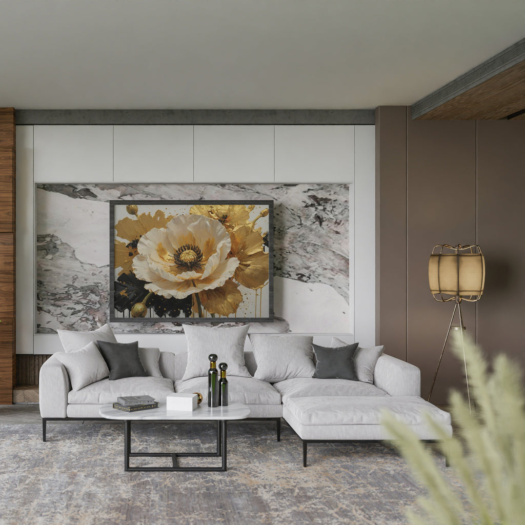 cuadros para cocina - Arte Floral Abstrata