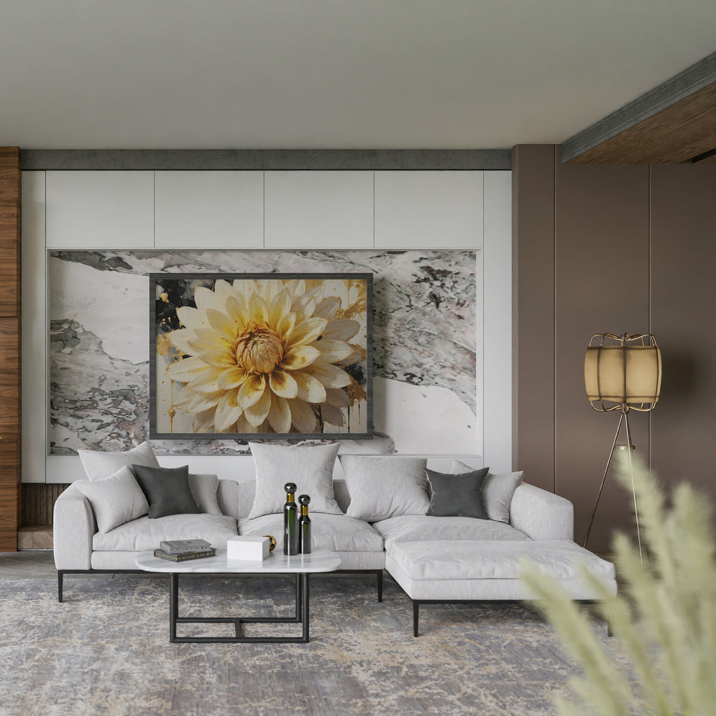 decoración con cuadros - Arte Floral Abstrata