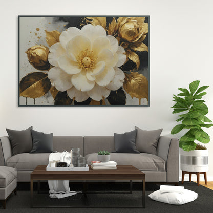 quadros decorativos - Arte Floral Abstrata