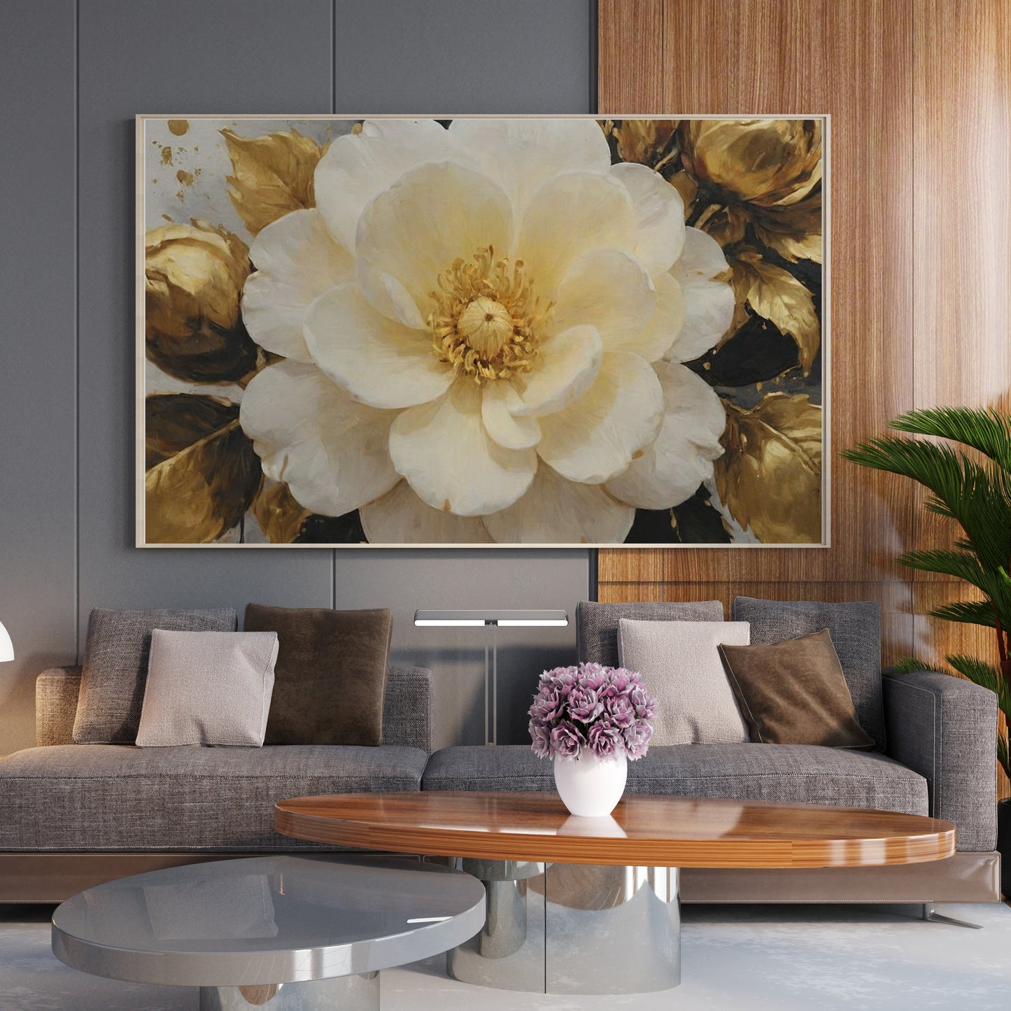 quadros decorativos - Arte Floral Abstrata