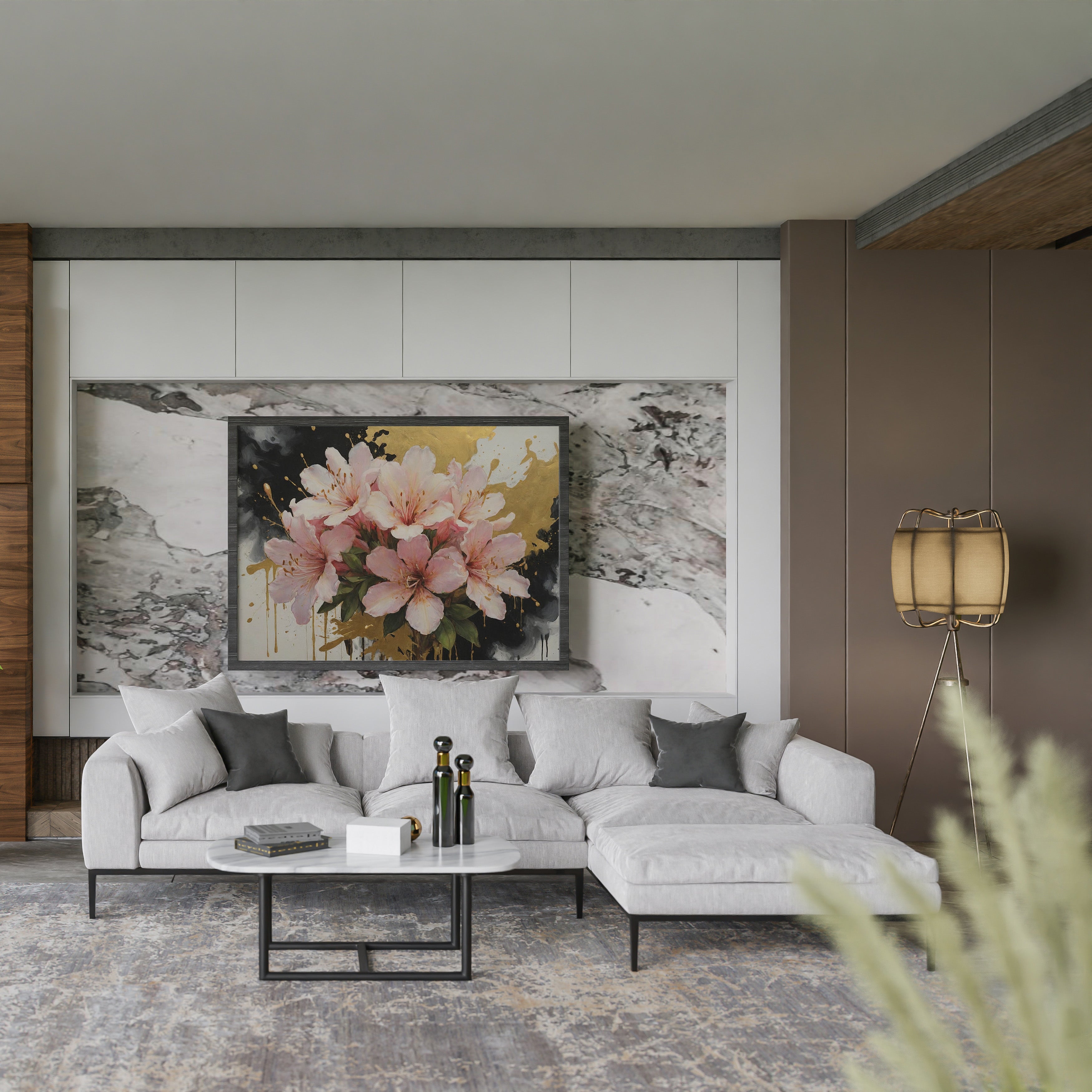 arte de pared - Arte Floral Abstrata