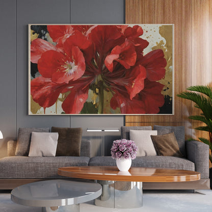 quadros para sala - Arte Floral Abstrata