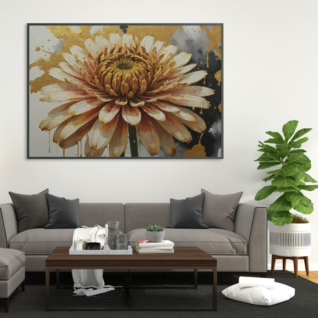 impresión en tela - Arte Floral Abstrata