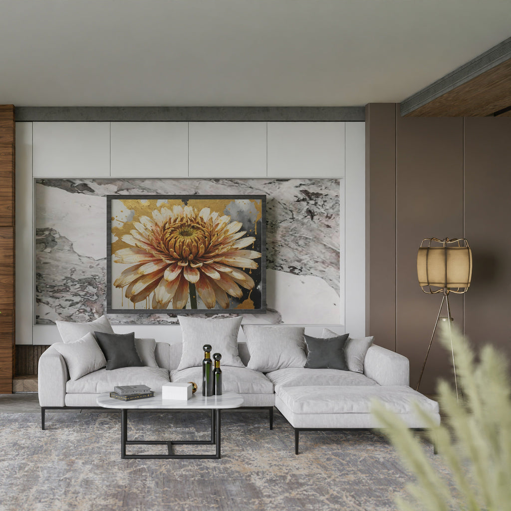 impresión en tela - Arte Floral Abstrata