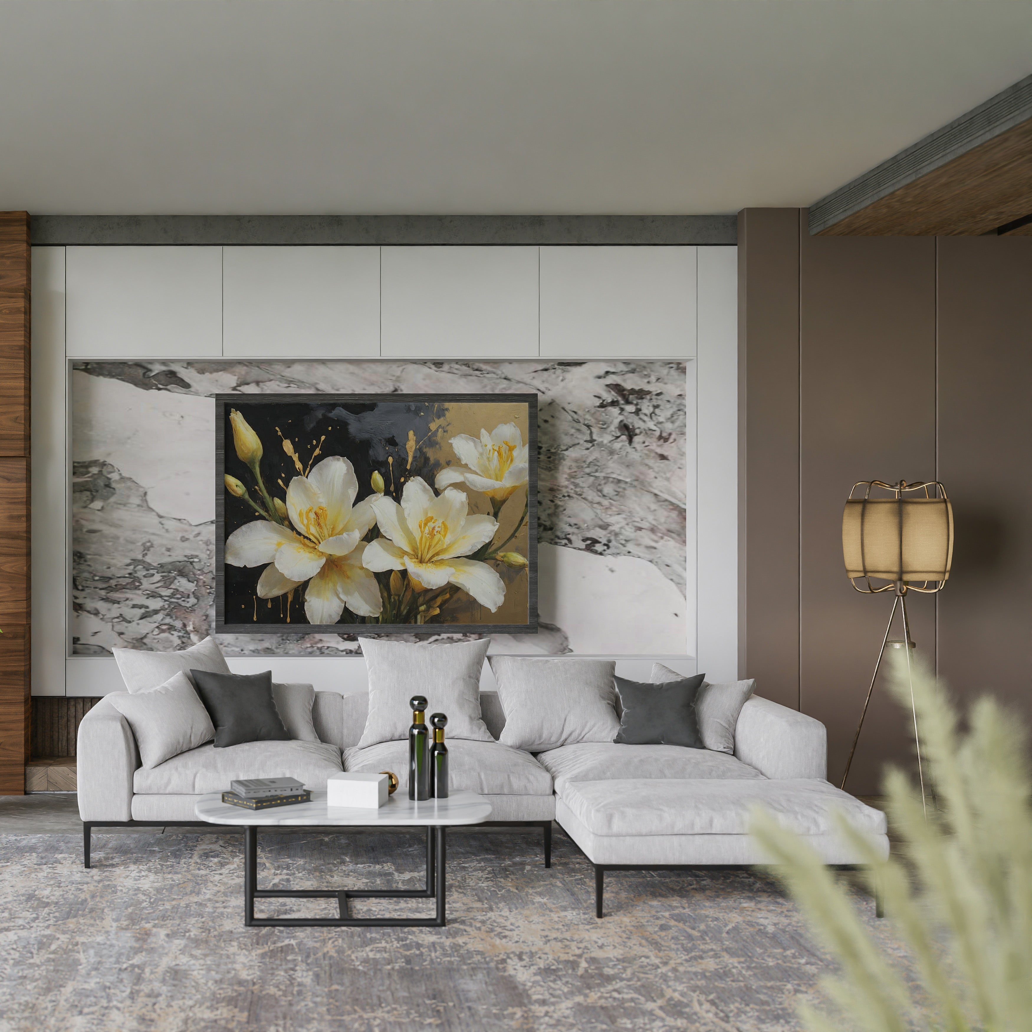 cuadros minimalistas - Arte Floral Abstrata