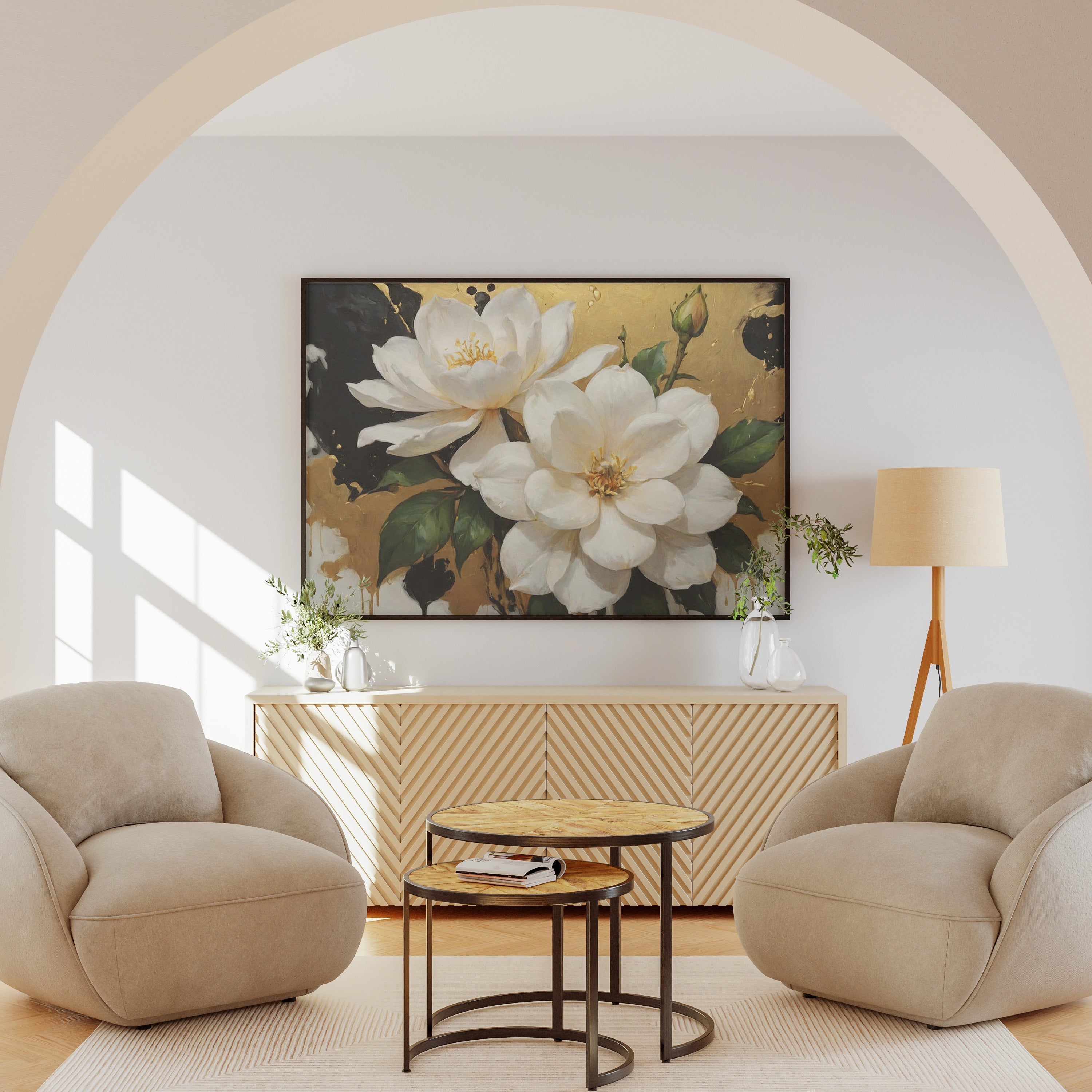 cuadros abstractos - Arte Floral Abstrata