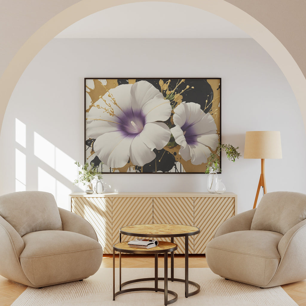 arte digital para imprimir - Arte Floral Abstrata