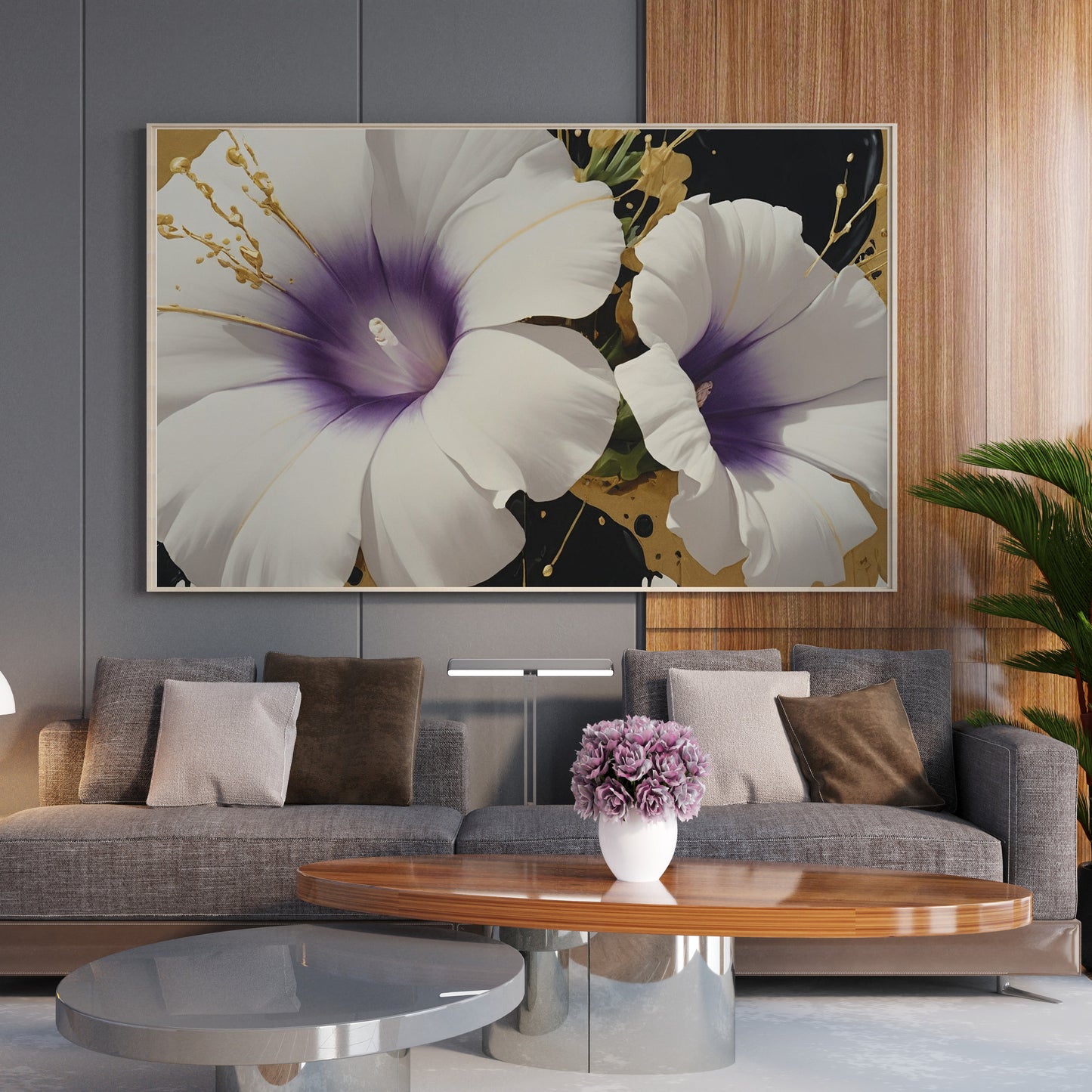arte digital para imprimir - Arte Floral Abstrata