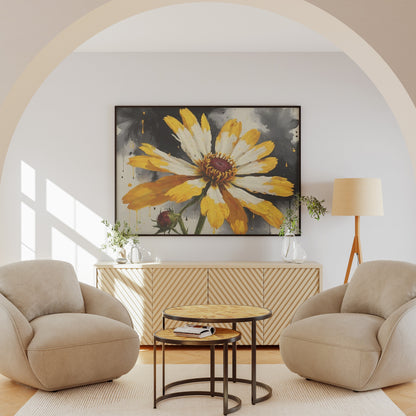 galeria de quadros - Arte floral abstrata