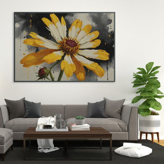 galeria de quadros - Arte floral abstrata