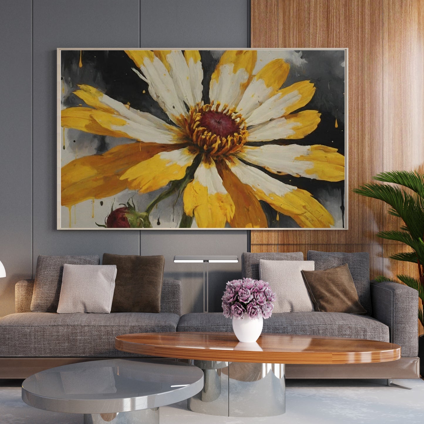 galeria de quadros - Arte floral abstrata