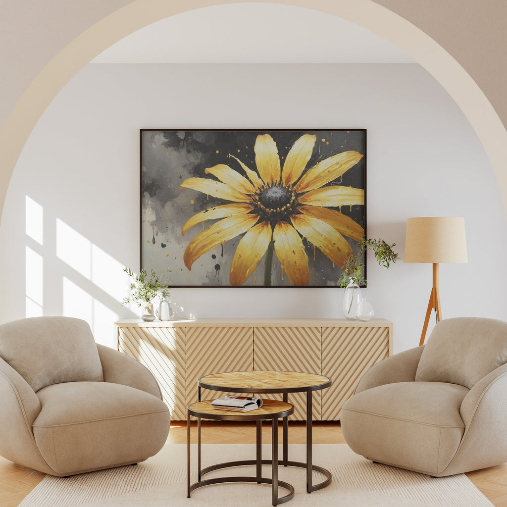 cuadros para cocina - Arte floral abstrata