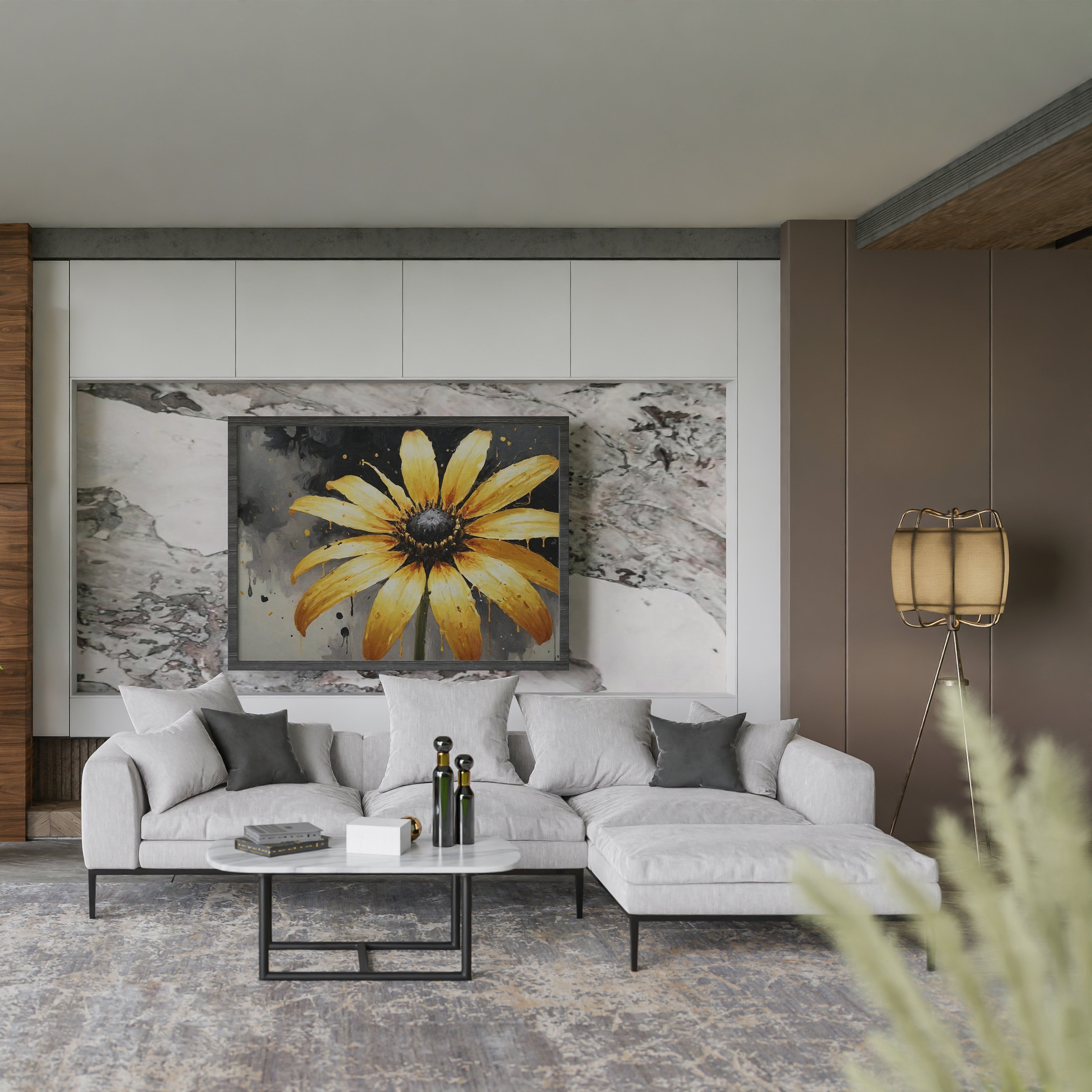 cuadros para cocina - Arte floral abstrata