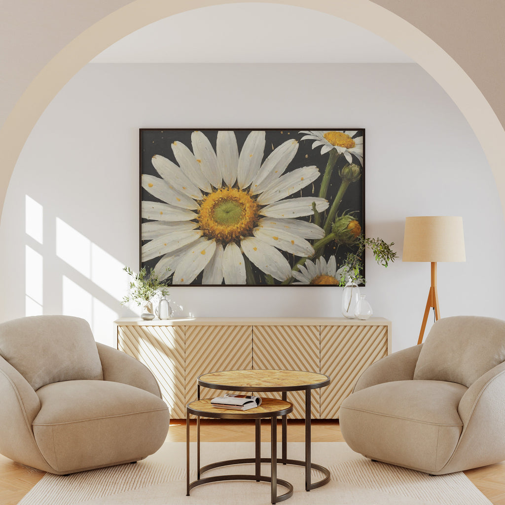 cuadros con moldura - Arte Floral Abstrata