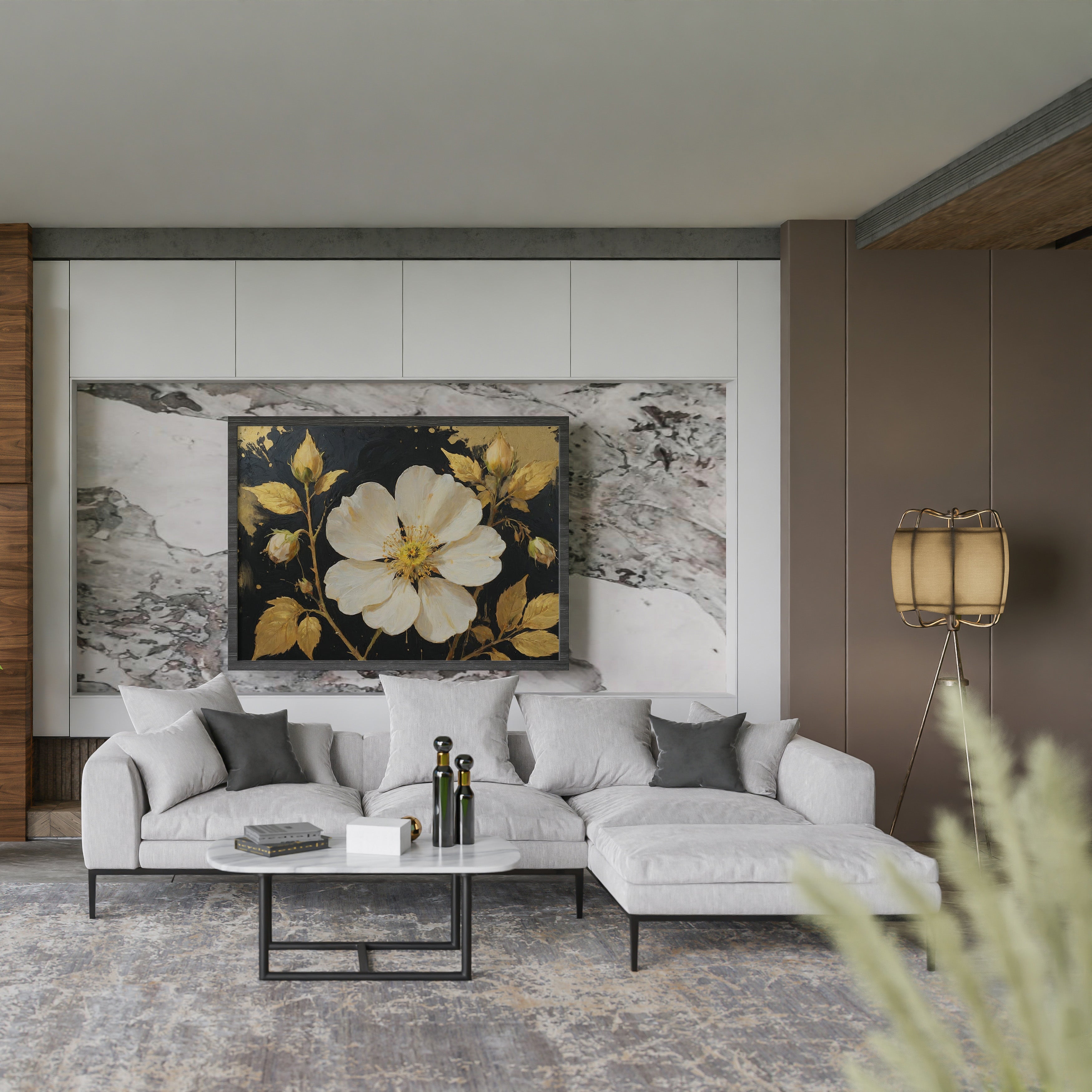 estampados decorativos - Arte Floral Abstrata