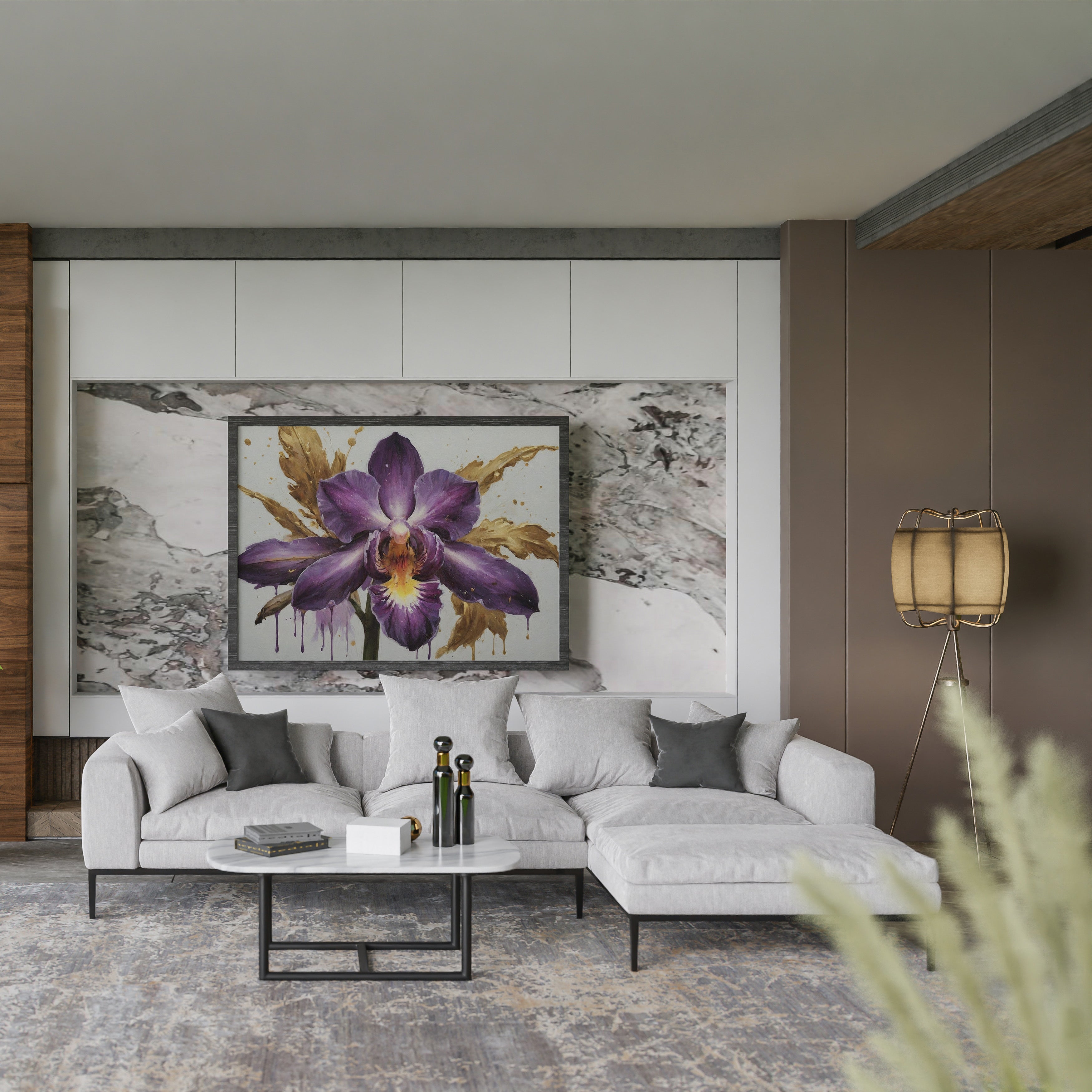 cuadros minimalistas - Arte Floral Abstrata