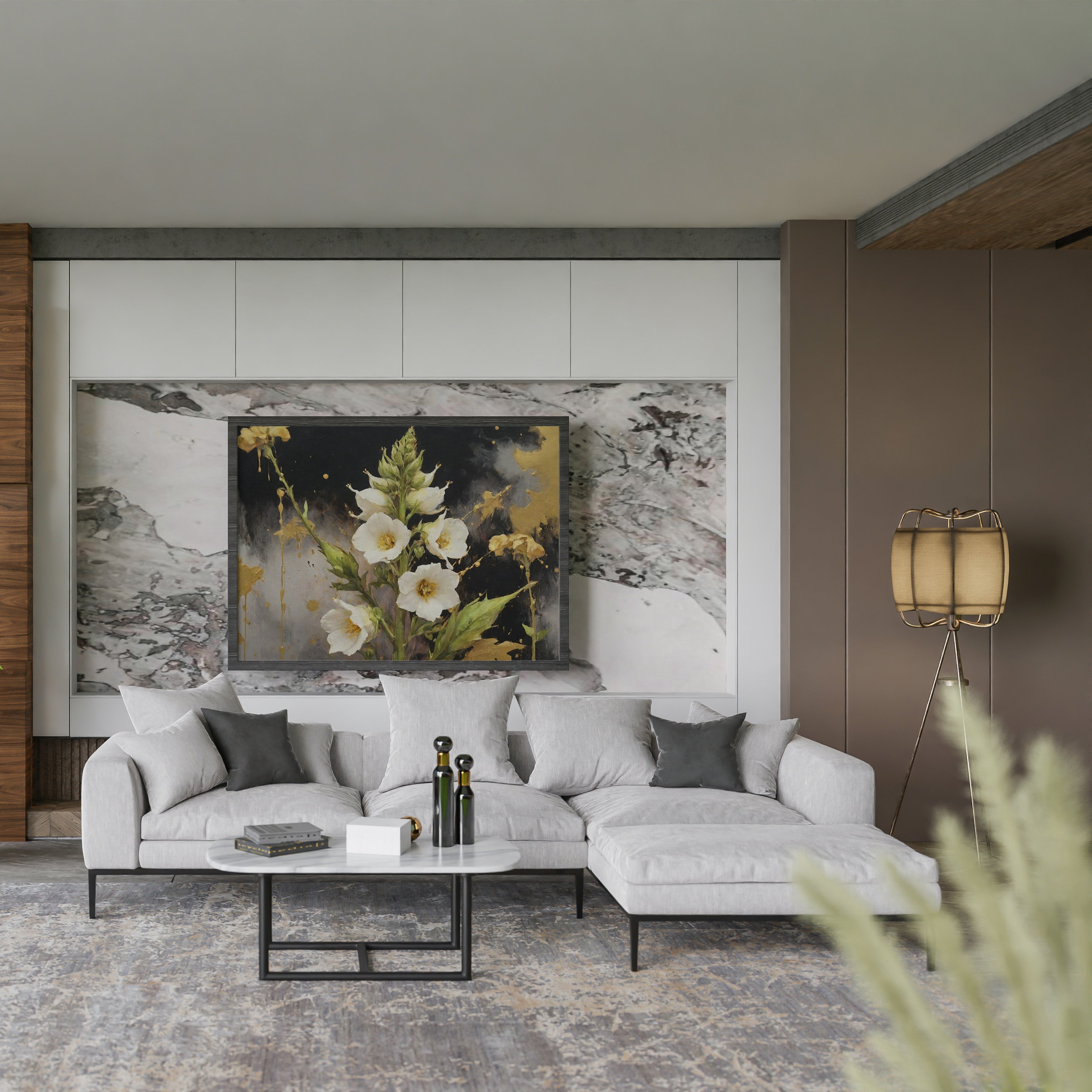 cuadros abstractos - Arte Floral Abstrata