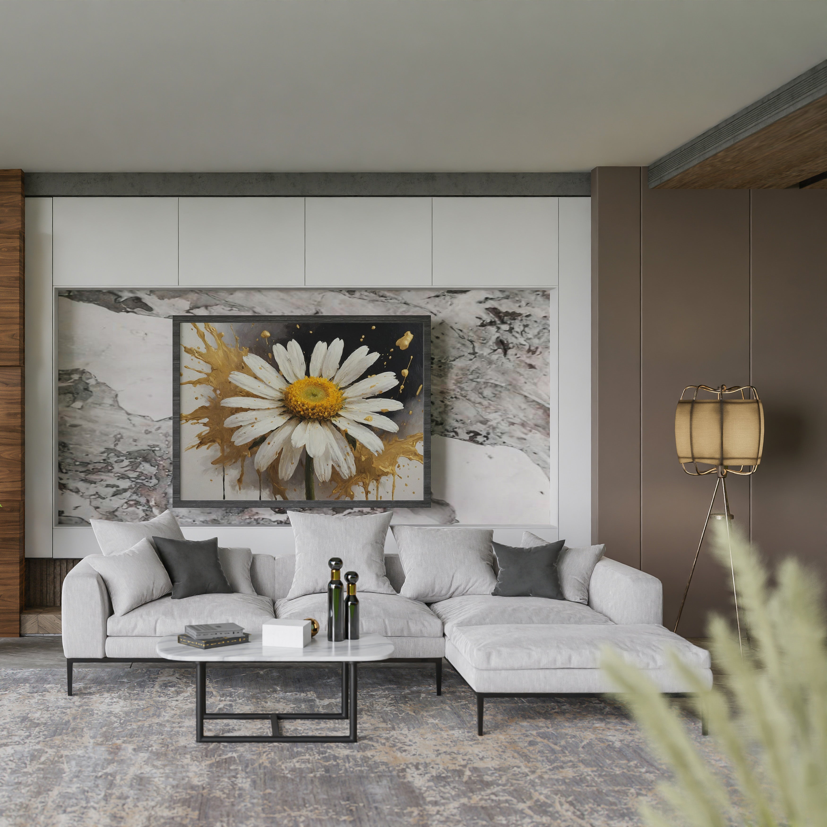 cuadros modernos - Arte floral abstrata