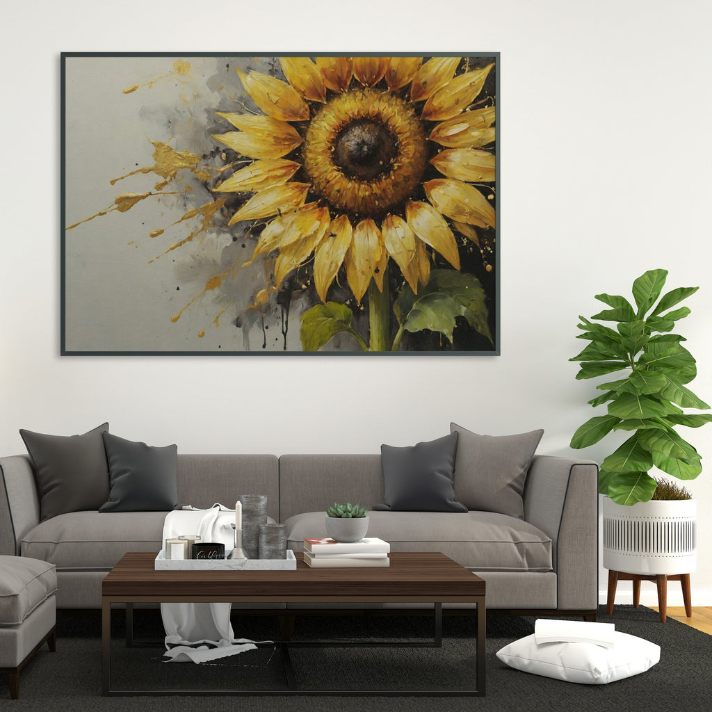 carteles decorativos - Arte Floral Abstrata