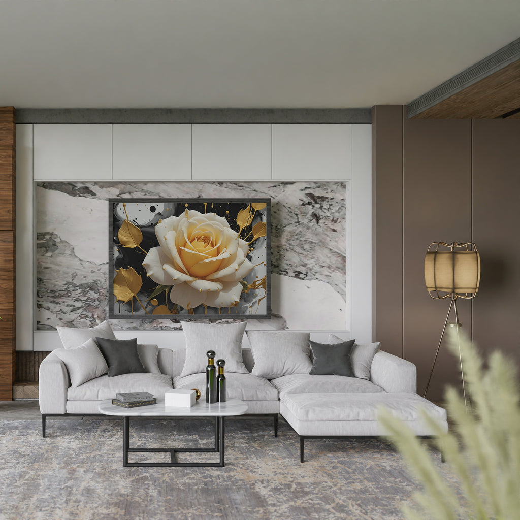 cuadros para cuarto - Arte Floral Abstrata