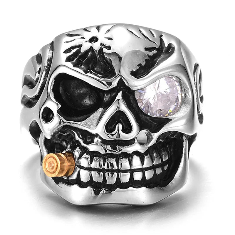 Draven Anillo Calavera Hombre