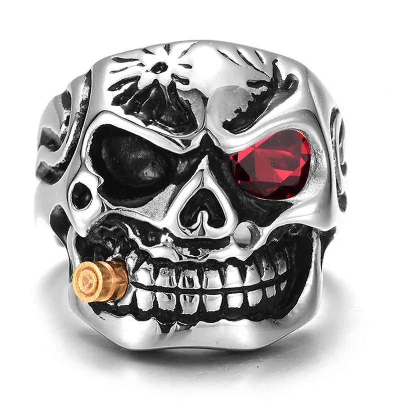 Draven Anillo Calavera Hombre