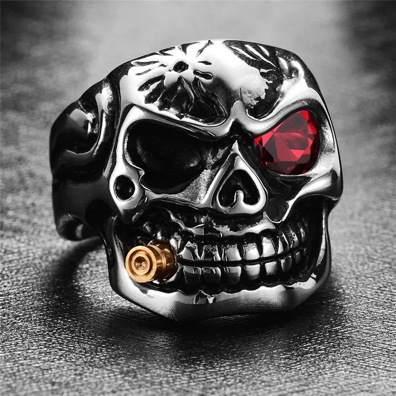 Draven Anillo Calavera Hombre