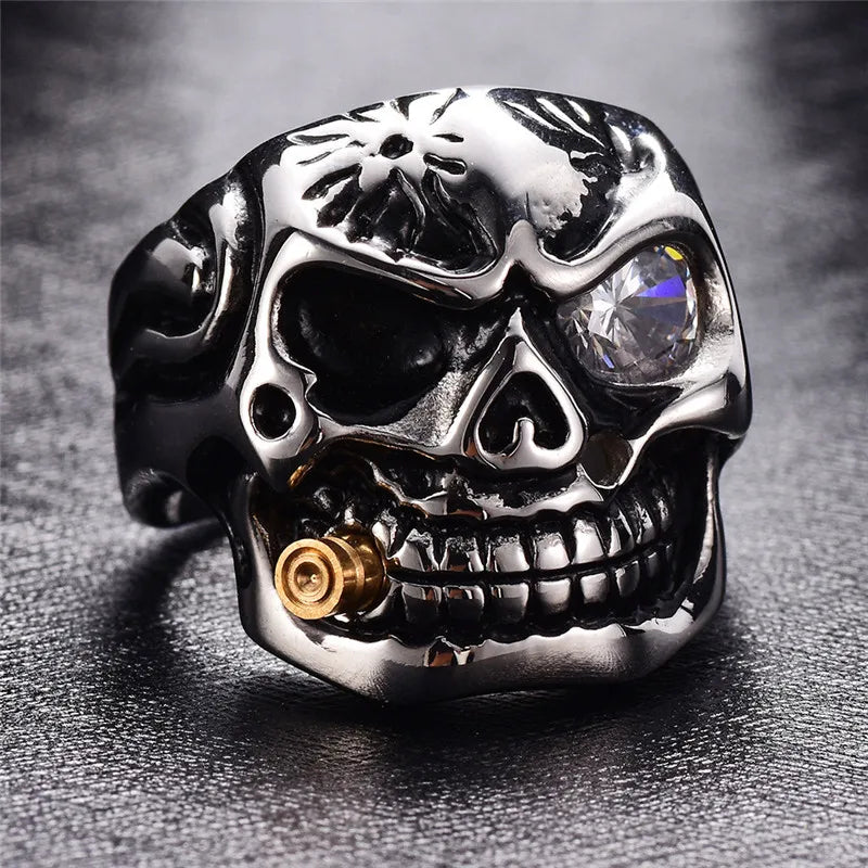 Draven Anillo Calavera Hombre