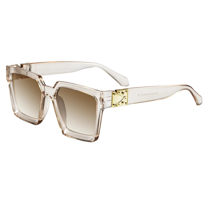 Gafas de Sol Cuadradas Vintage UV400 para Hombre y Mujer - Diseño Exclusivo