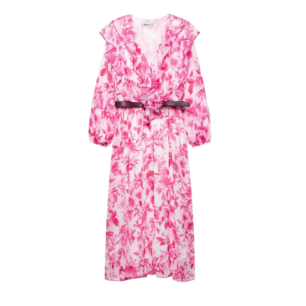 Vallora Vestido Floral Boho Chic