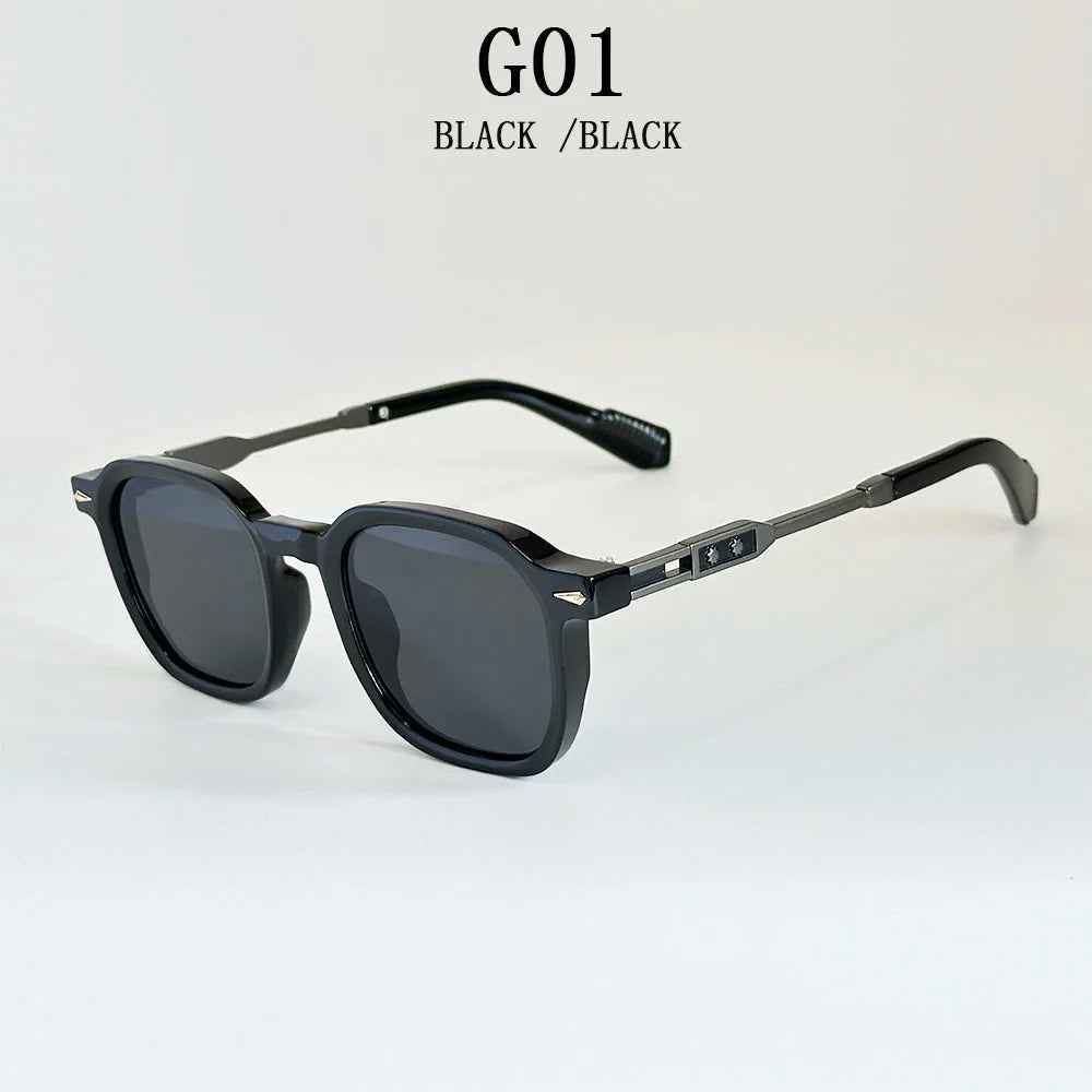 Gafas de sol cuadradas vintage unisex de moda para vacaciones