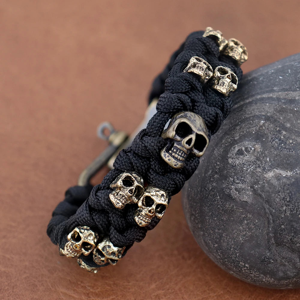 Draven Pulsera Calavera Hombre